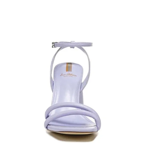 Sam Edelman BNWT "Kia" lilac purple block heel NEW ankle strap open toe - Picture 10 of 10